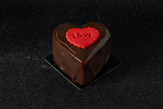 Ferrero heart paste